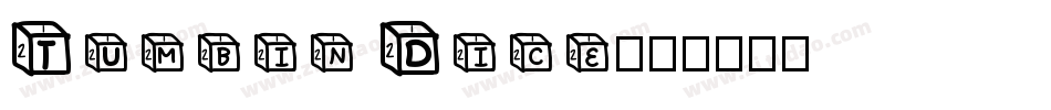 Tumbin Dice字体转换